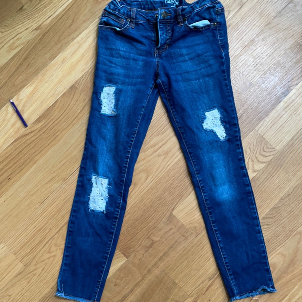 Gently used girls jeans - size 10